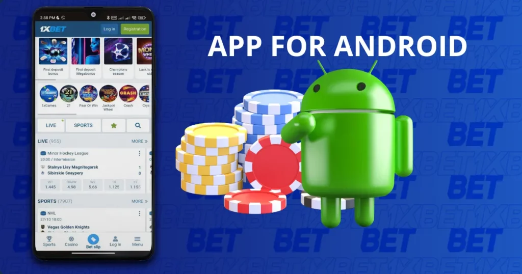 Mobile Application for Android from 1xBet India